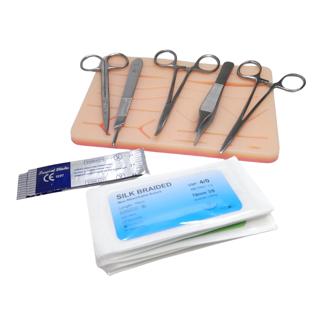 Skillmed Sutura Pro™ + Personalização grátis + Pele Simuladora de brinde